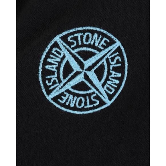 Stone Island Compass Print Black Hoodie 741561159.V0029 Men’s Size Large - Picture 4 of 5